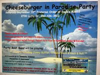 Eagles Cheeseburger in Paradise Party