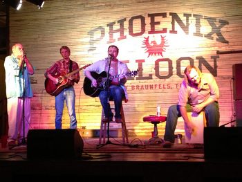 Slingin' tunes with Marshall Anderson, Ethan Ford, et. al at the Phoenix.

