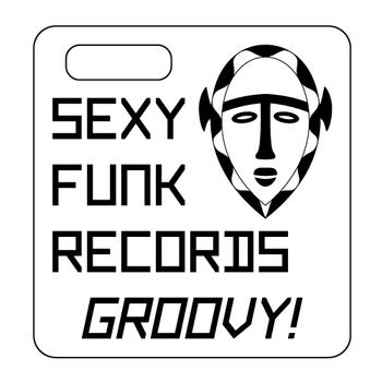 B&W Sexy Funk Records Tag Logo
