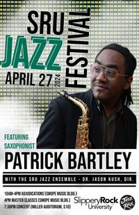 Jazz Piano Masterclass ; Performance with Patrick Bartley 
