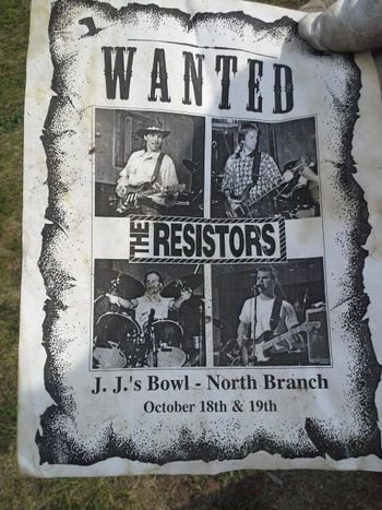 You never know what you'll find when cleaning out an old barn. Flyer from '96
