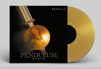 0stella pendulum state bronze gold curly hair gold necklace white dress album cover album pre-order pre-sale debut ostella o'stella oh stella zero stella