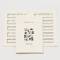 FRAGMENTS OF A LIFE - Sheet Music Book