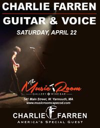 CHARLIE FARREN - LIVE! at The Music Room Cape Cod