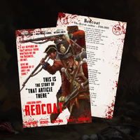 'Redcoat' A4 Poster & Lyric Sheet