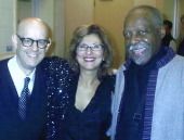 with Janis Siegel and David "Fathead" Newman

