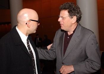 with Phillip Glass
