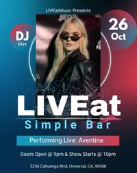 Aventine LIVE at A Simple Bar