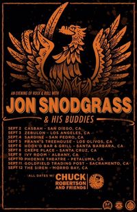 Doggedness Presents - Jon Snodgrass & Buddies/Chuck Robertson & Friends/The Happys at the Phoenix Theatre