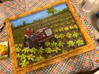 HAND MADE RESIN TOBACCO FRAME