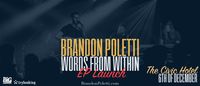 Brandon Poletti - Words From Within EP launch