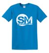 sapphire SM logo T-shirt size small