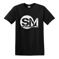 black SM logo T-shirt size small
