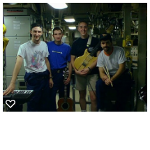 Submarine Rock Band on USS Nebraska
