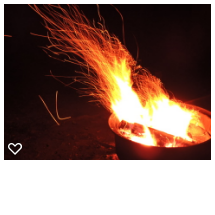 Backyard Campfire - Photo by Michele Stewart
