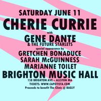 GD & The Future Starlets open for Cherie Currie!