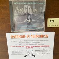 LAMYs SIGNED Insult & Injury Vol 3 CD with COA: CD