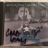 Insult & Injury Volume 3 - SIGNED BY JABBERS: CD