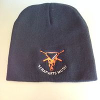 Flaming Drum Knit Hat - shorter