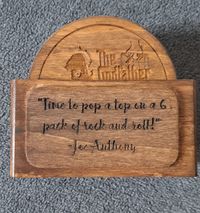 Joe Anthony Custom Wood Coasters 6PK