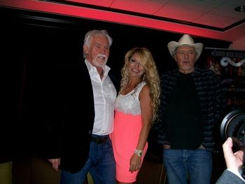 Kenny Rogers, Leah & Bobby Bare

