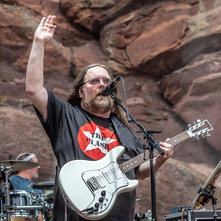 Jeff Mattson at Red Rocks with Travis Beam Guitar
