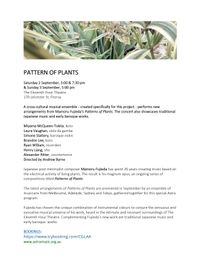 Patterns of Plants