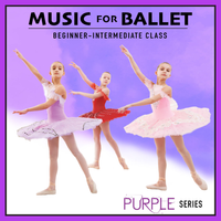 KIM9206CD Music for Ballet: Purple Series by Kimbo Educational