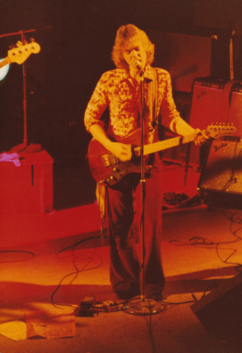 Jon in Seattle during his first live concert performance with "The IOSIS Band".
