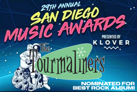 San Diego Music Awards Show - The Tourmaliners Nominated For 2020 "Rock Album Of The Year"