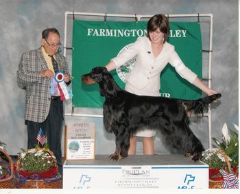 New Champion Fair Isle Little Black Dress @ Farmington Valley KC. Judge Ron Spritzer
