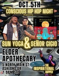 Conscious Hip-Hop Night: Sun Yoga & Señor Gigio