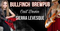 Cait Devin and Sierra Levesque at Bullfinch Brewpub, Destiny USA