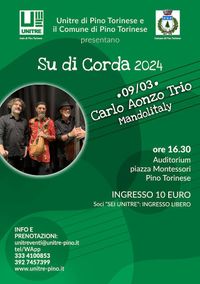 Carlo Aonzo Trio in Concerto - Mandolitaly -