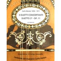 Carlo Munier - Duetto concertante n. 3 op. 11 - Due Mandolini