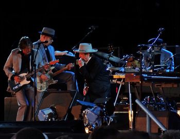2012 with Bob Dylan, Hop Farm Festival
