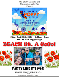 BEACH St. A GoGo! Live at The Antelope Valley Fairgrounds Poppy Festival'''''w