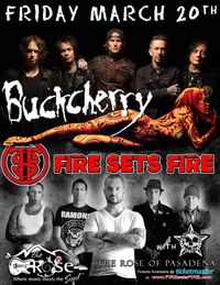 FIRE sets FIRE with Buckcherry & Texas Death Star