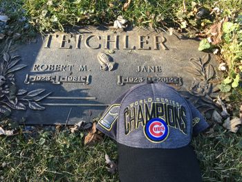 My Nana was a big Cubs fan, I wish she could have seen it.

