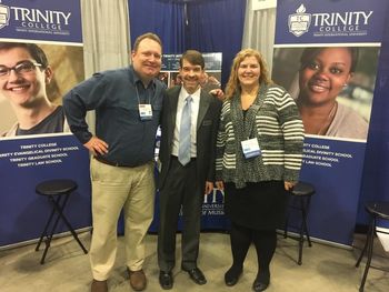 IMEC 2017 with old college friend Dr. Brian Reichenbach and Melody Velleuer from TIU.
