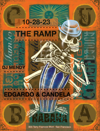 EDGARDO & Candela, Pre- Halloween (Costume Optional) Party at THE RAMP!
