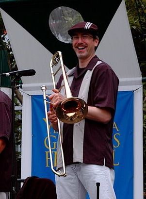 Original Band Member, trombone virtuoso, Mr. Jeff Cressman.
