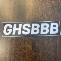 GHSBBB Sticker