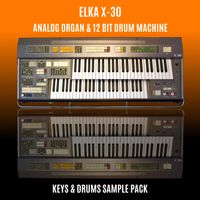 Elka X-30 Analog Organ Sample Pack Keys & Drums