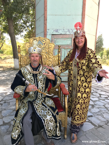 A King & Queen in Uzbekistan
