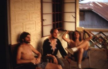 In Sumbuya Serria Leone Africa with Dave Corbett & David Vermilyea 1971

