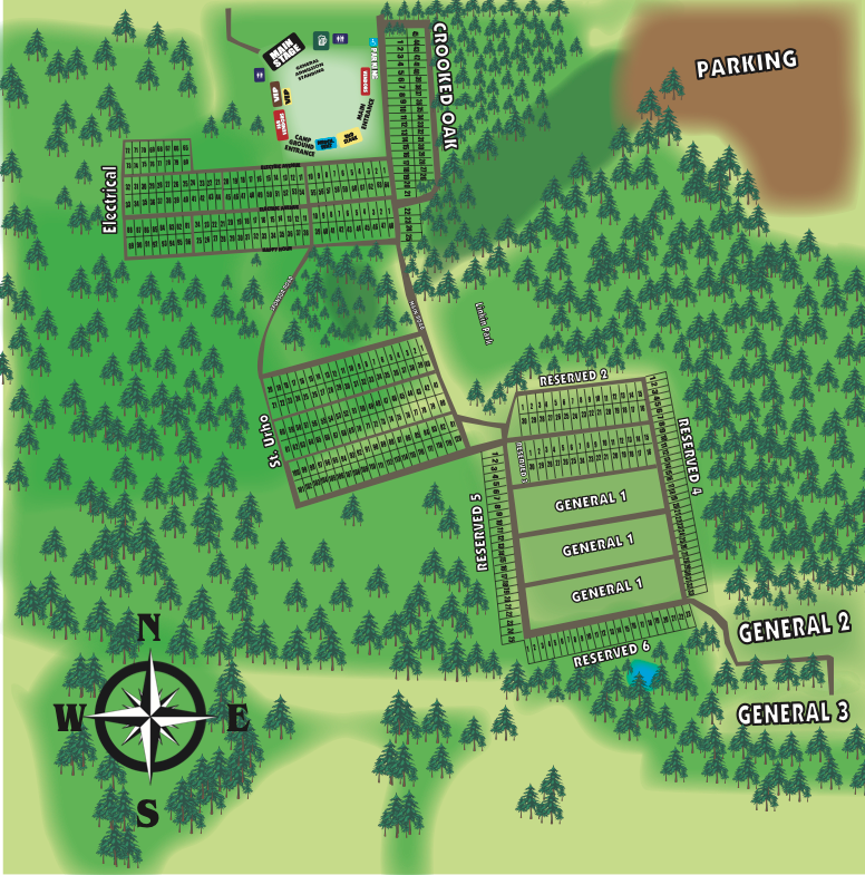 To request/reserve a campsite number, contact Jena at 218-252-7240 or jena.msmf@outlook.com