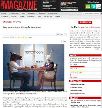 L'Hebdo Magazine - 2014
