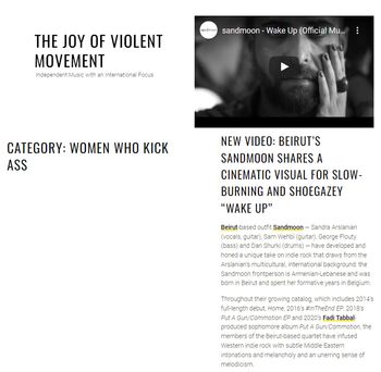The Joy of Violent Movement - 2022
