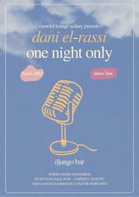 Dani El-Rassi Solo - One Night Only on Piano and vocals